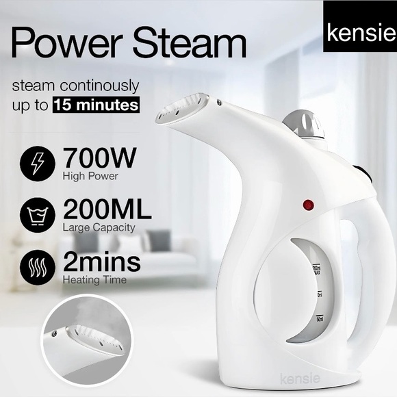 Kensie Handheld Garment Steamer - Picture 10 of 13